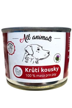 All Animals DOG Krůtí kousky 200g