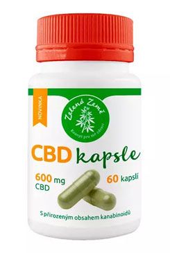 CBD kapsle (600 mg CBD) 60 ks