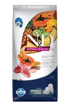 N&D TROPICAL SELECTION DOG Puppy M/L Lamb 10kg