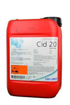 Cid 20 sol 5l dezinfekce stájí