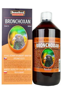 Bronchoxan pro holuby bylinný sirup 1l