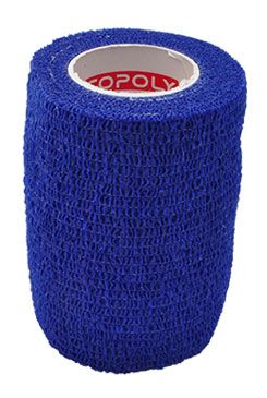 Obinadlo elast. CoPoly 7,5cm x 4,5m modrá