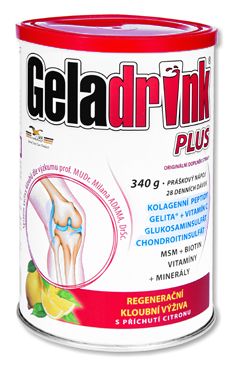 Geladrink Plus citron plv 340g 