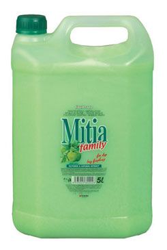 Mýdlo tekuté Mitia Family Zelené jablko 5l