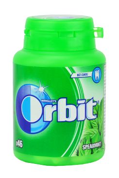 Žvýkačka Orbit dražé Spearmint doza 46ks