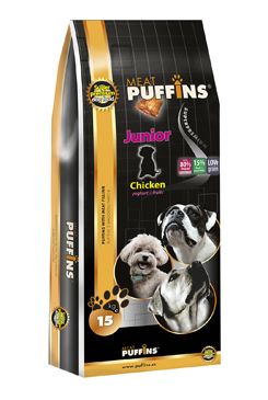 Puffins Dog Junior Chicken 15kg