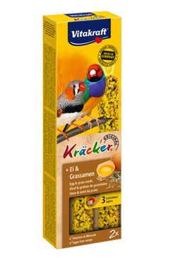Vitakraft Bird Kräcker exoti egg finch tyč 2ks