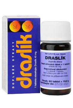 Draslík 40mg 60tbl Naturvita