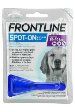 FRONTLINE SPOT ON pro psy L (20-40kg) - 1x2,68ml