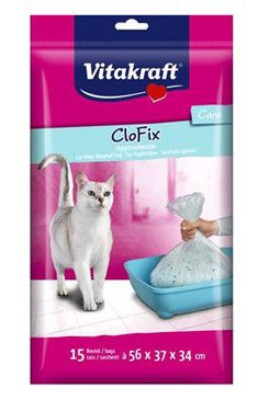Vitakraft náhr.sáčky do Wc pro kočky CloFix 15ks
