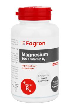 Magnesium 500mg+vit.B6 100tbl Fagron
