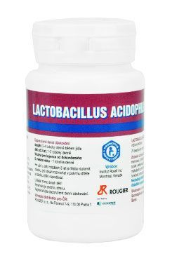 Lactobacillus acidophilus bez laktózy 60cps