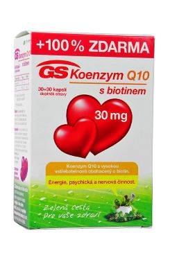 GS Koenzym Q10 30mg 30+30cps