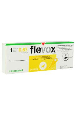 Flevox Spot-On Dog S 67mg sol 1x0,67ml