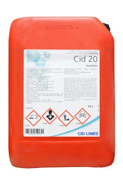Cid 20 sol 10l dezinfekce stájí