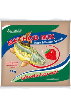 Method mix pro ryby jahoda - konopí 2kg