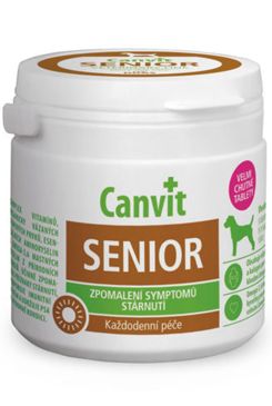 Canvit Senior pro psy ochucený 100g