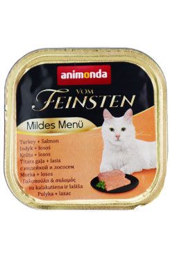 Animonda paštika pro Kastráty- krůta/losos kočka 100g