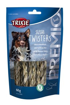 Trixie Premio SUSHI TWISTERS rybí copánky 60g TR