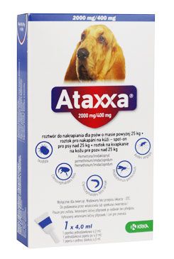 Ataxxa Spot-on Dog XL 2000mg/400mg 1x4ml