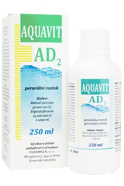 Aquavit AD2 sol 250ml