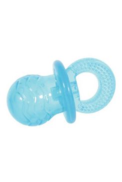 Hračka pes dudlík TPR POP PACIFIER 10cm tyrkys Zolux