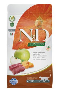 N&D Pumpkin CAT Venison & Apple 300g