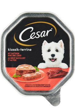 Cesar vanička hovězí paštika s játry 150g