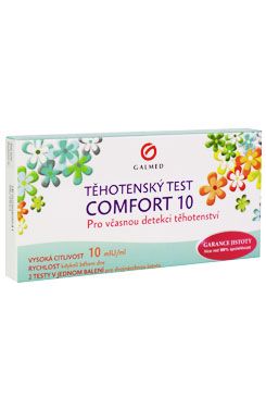 Test těhotenský Comfort 10HCG 2ks  Galmed