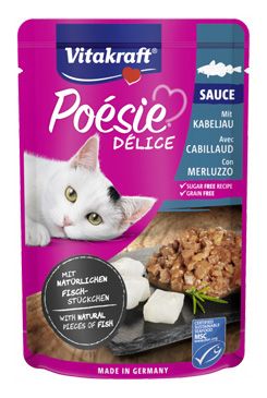 Vitakraft Cat Poésie DéliSauce kapsa treska tm. 85g