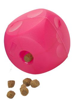 Hračka pes BUSTER Soft Mini Cube purpurová 9cm