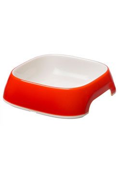 Miska plast GLAM MEDIUM 0,75l červená FP