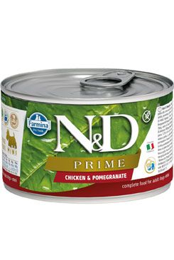 N&D DOG PRIME Adult Chicken & Pomegranate Mini 140g