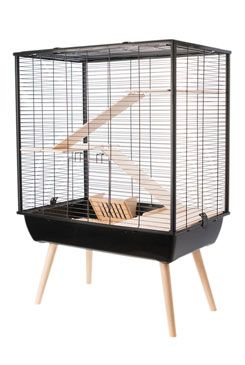 Klec hlodavec NEO Cosy černá Zolux