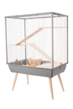 Klec hlodavec NEO Cosy šedá Zolux
