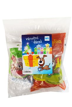 Pochoutka sušená MAPES vánoční dárek 4v1 pro malé psy